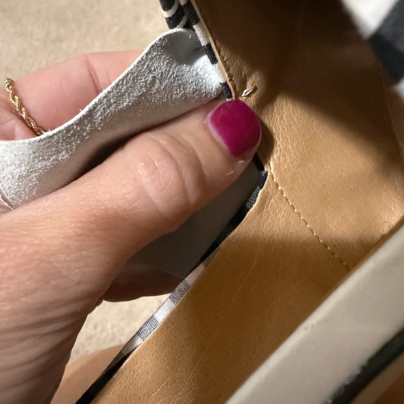 Nic + Zoe Black and White Gingham Pumps Size 7 - Picture 6 of 6